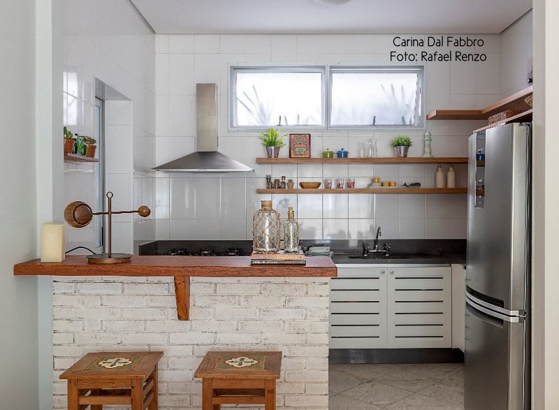 ideias de decoração para cozinha pequena e funcional