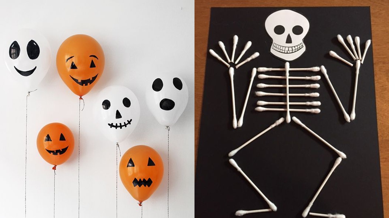 decoração de halloween barata