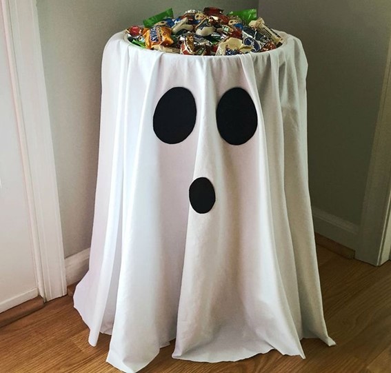 decoração de halloween simples