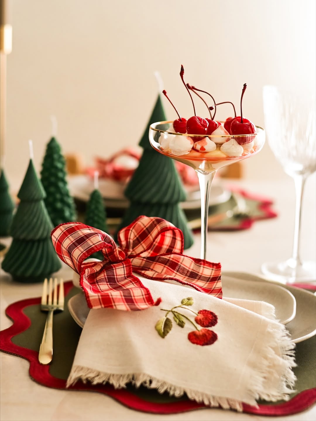 guardanapos de natal decorados