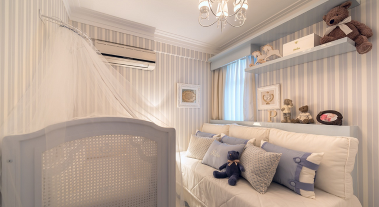 iluminação ideal quarto bebe masculino noturna