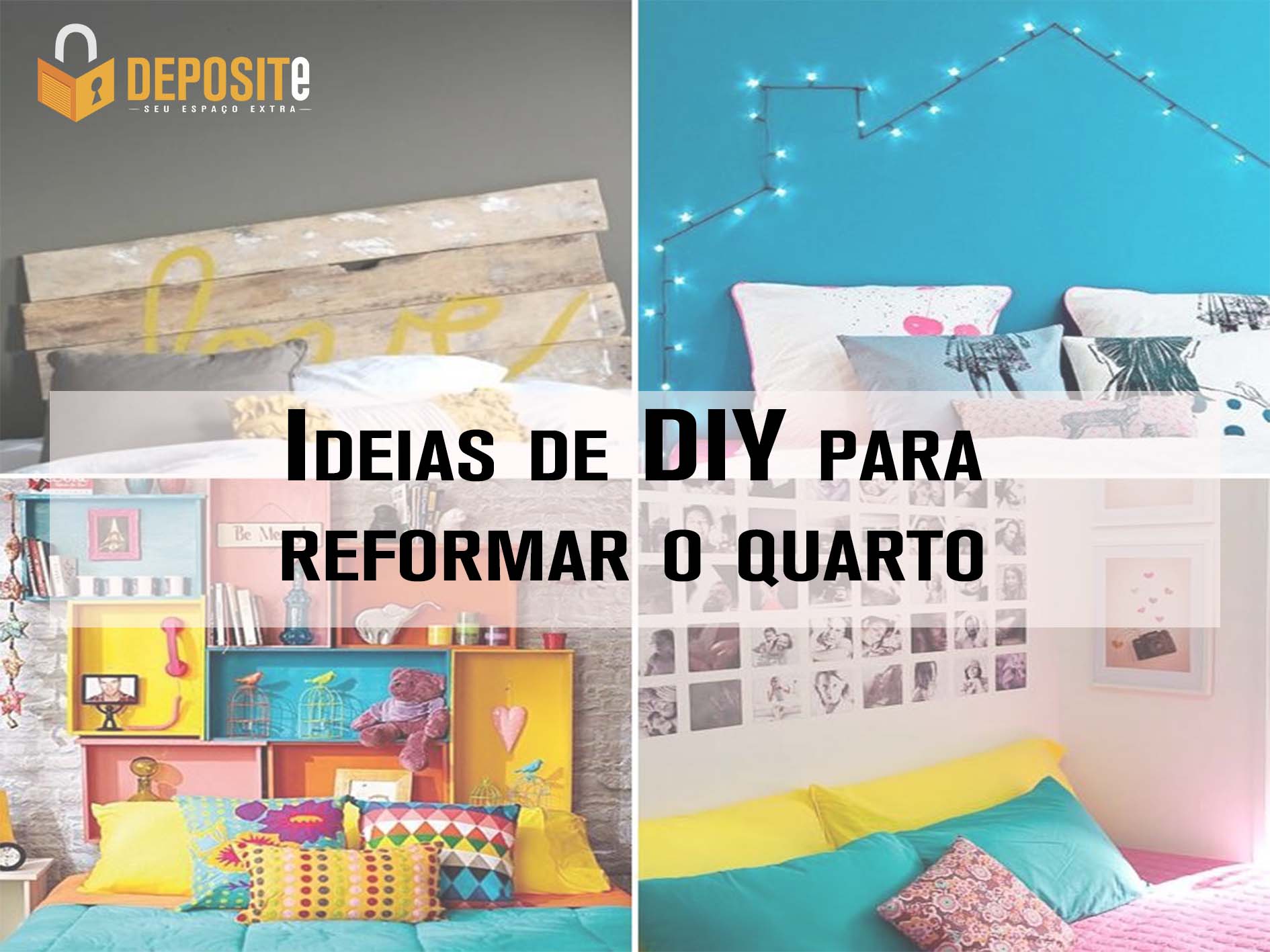 ideias de decoração de quarto feito à mão