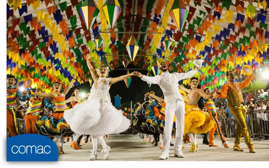 decoração festa junina rústica ou moderna