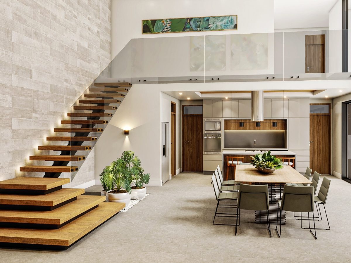 como fazer um jardim de inverno embaixo da escada