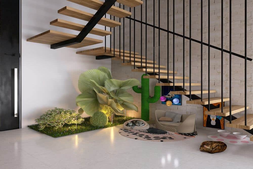 erros comuns ao decorar embaixo da escada