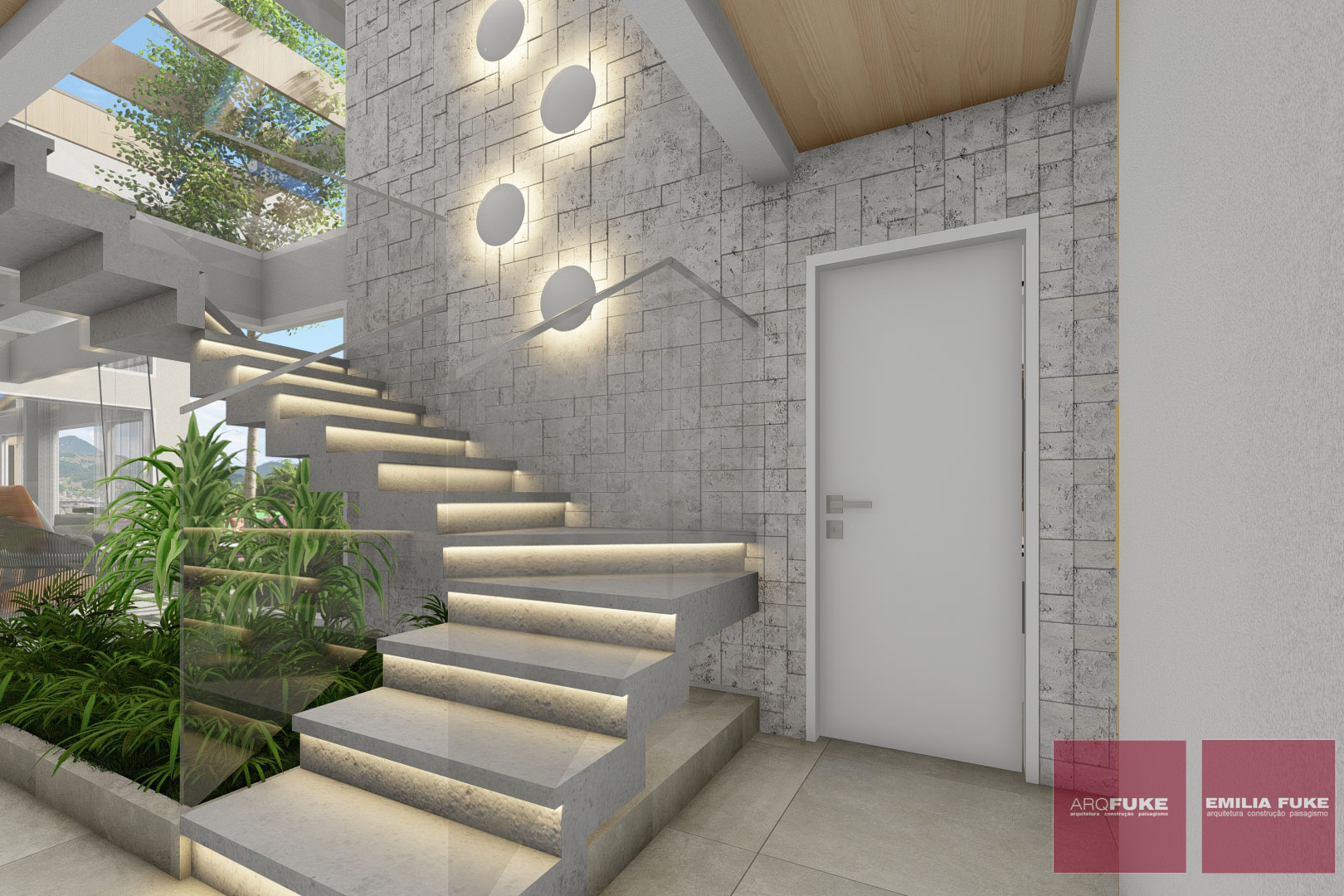 ideias de decoração embaixo da escada