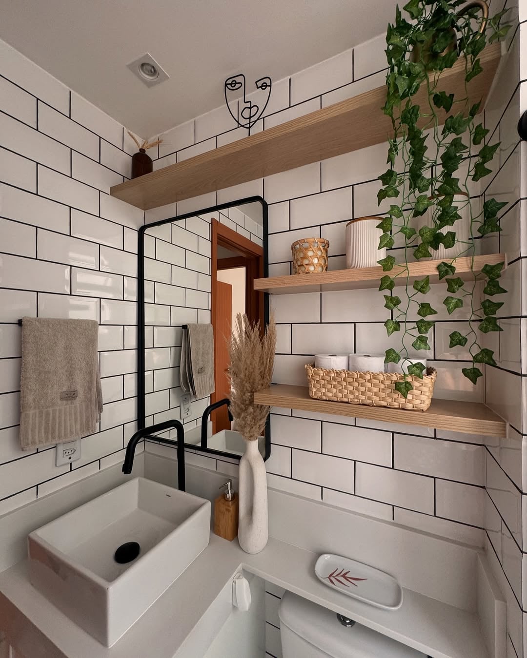 decoração banheiro pequeno moderno