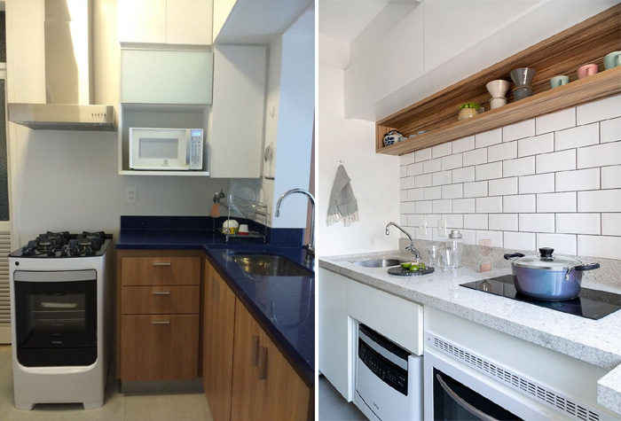 erros comuns ao decorar cozinha pequena