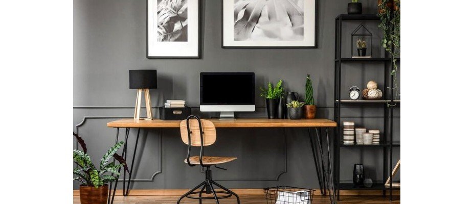 escritório minimalista vs industrial qual escolher