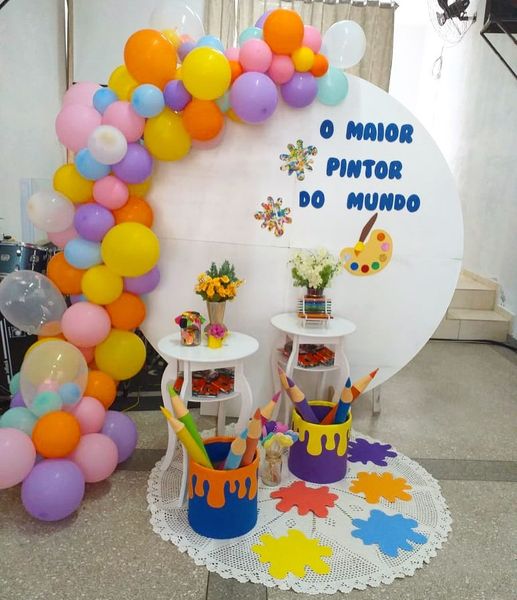 decoração dia das crianças para sala pequena