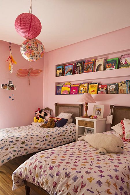 Ideias de decoração para o quarto dos filhos feita por eles