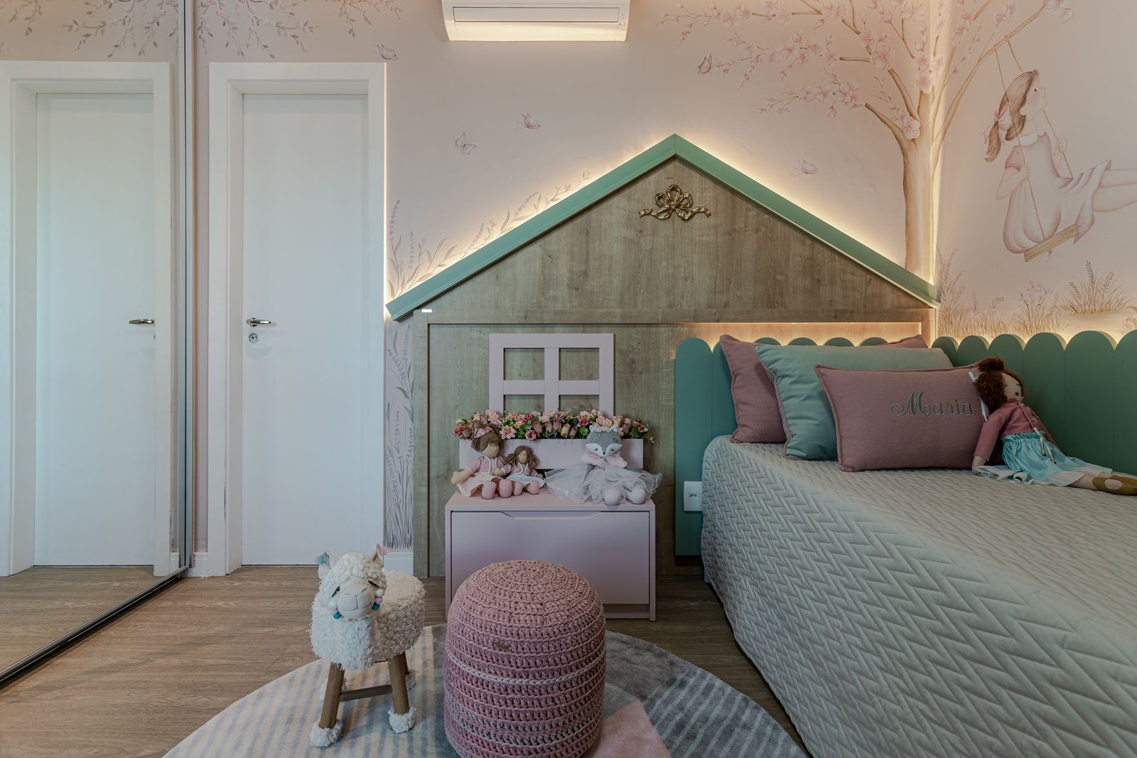 decoração sustentável para quarto de criança