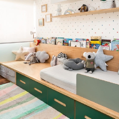 decoração sustentável para quarto de criança