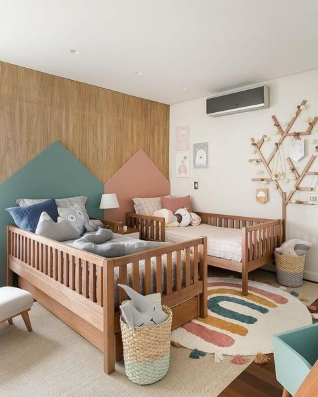 Ideias de decoração para quartos de gêmeos