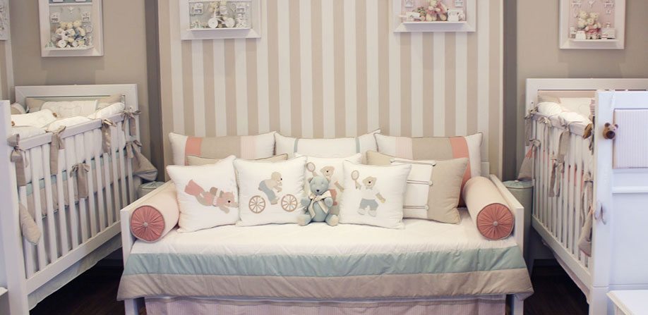 Ideias de decoração para quartos de gêmeos