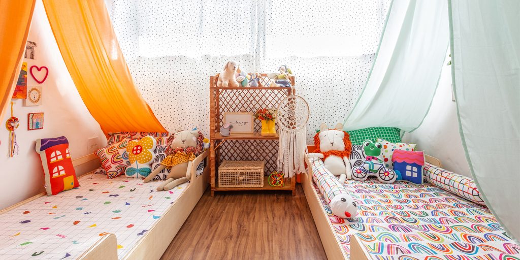 móveis para quarto de gêmeos planejados