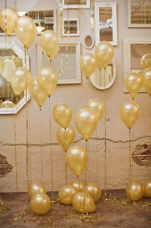 decoração balões réveillon