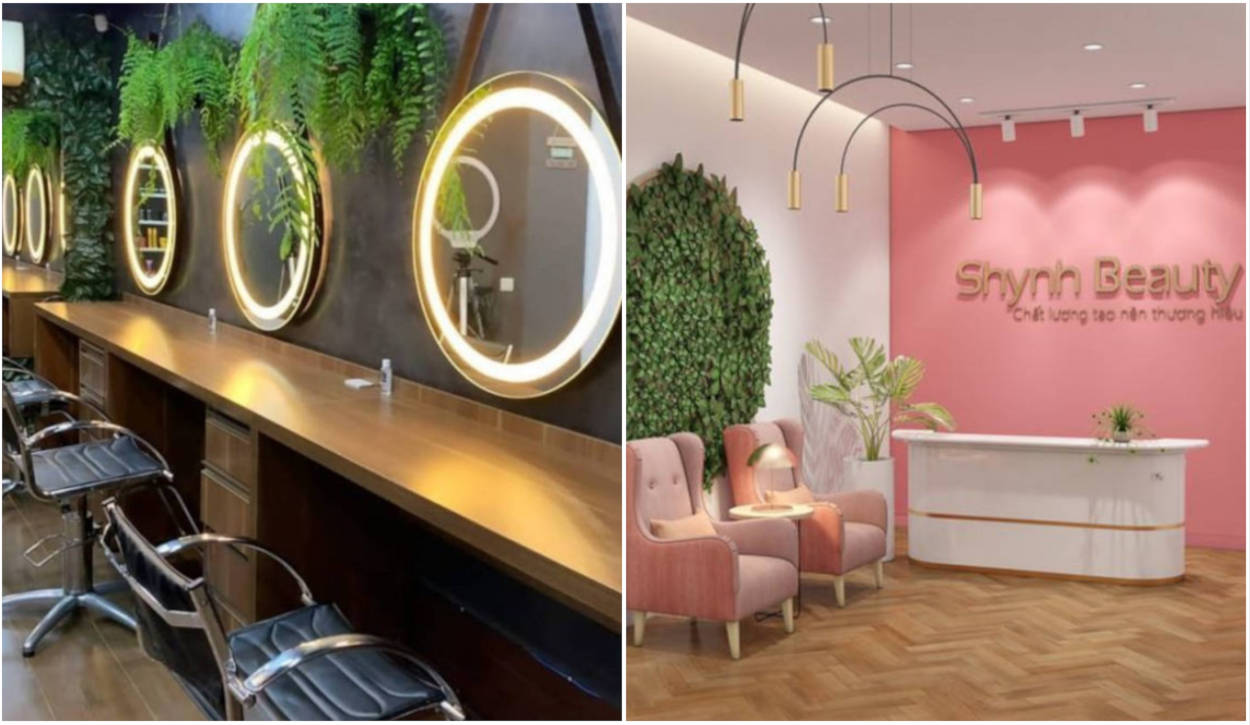 ideias de decoração para salão de beleza