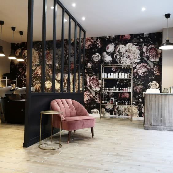 ideias de decoração para salão de beleza