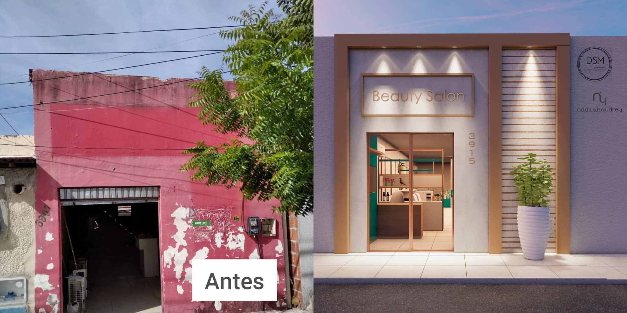 ideias de decoração para salão de beleza