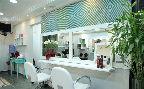 ideias de decoração salão de beleza pequeno e barato