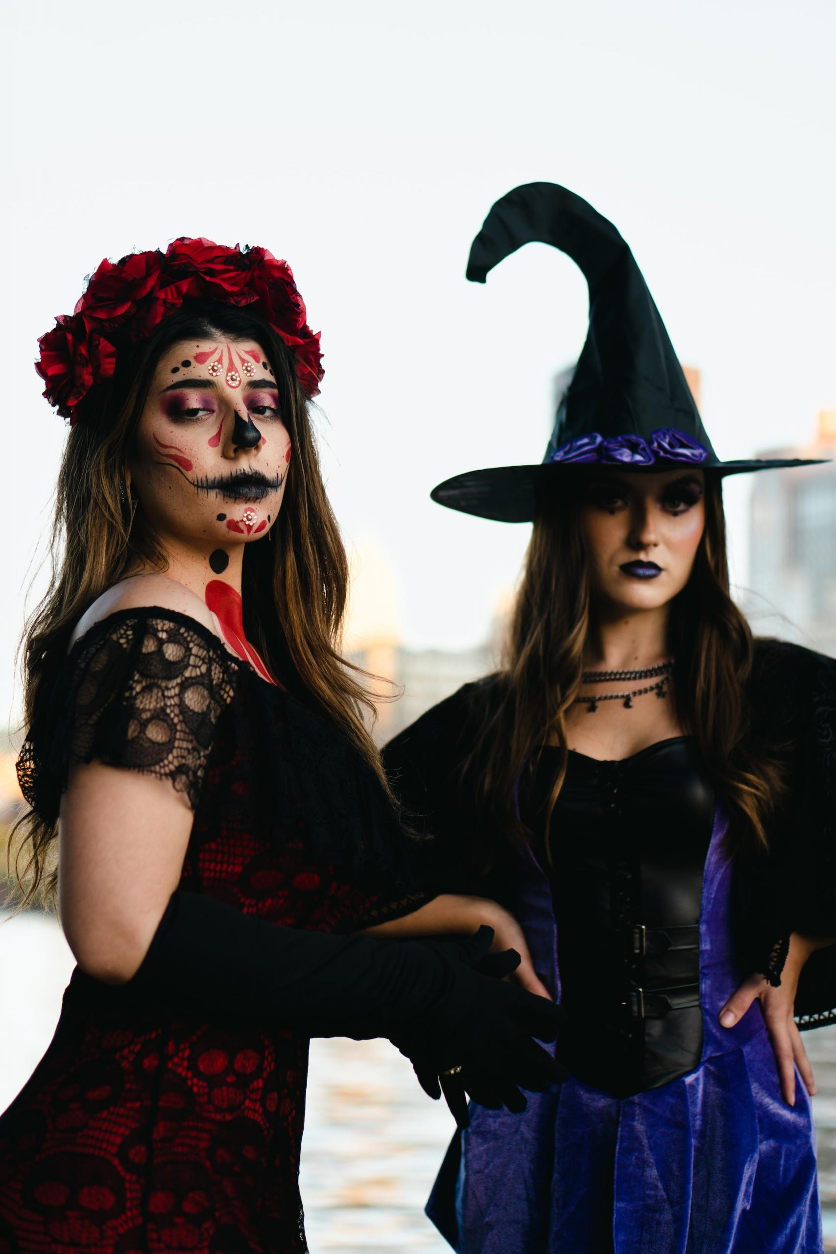 como fazer maquiagem caveira mexicana halloween feminina