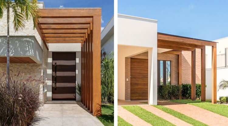 iluminação em platibanda de sobrado