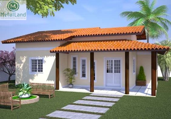 revestimentos modernos para fachadas pequenas