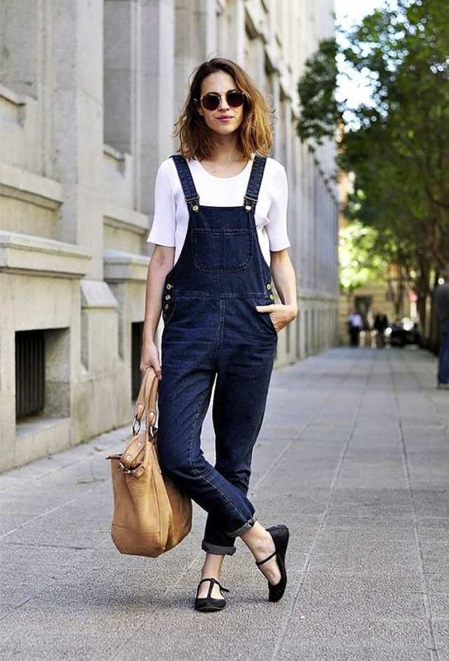 looks com macacão jeans para cada estação