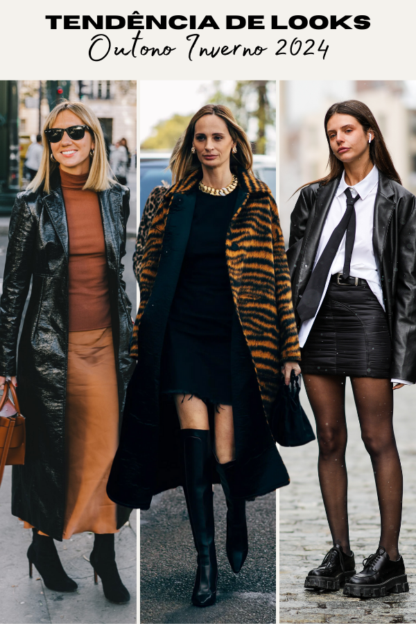 looks de inverno com trench coat