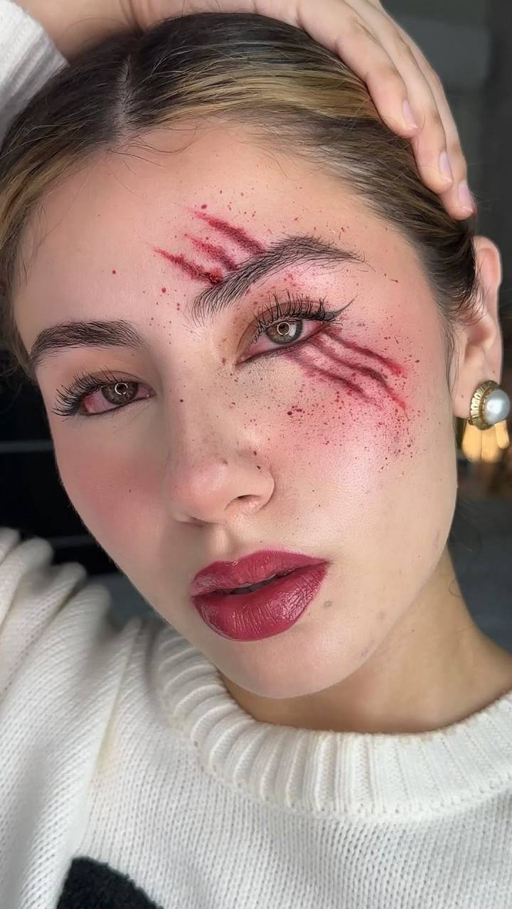 maquiagem de halloween caseira vs profissional