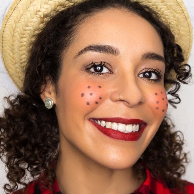 Maquiagem Festa Junina moderna