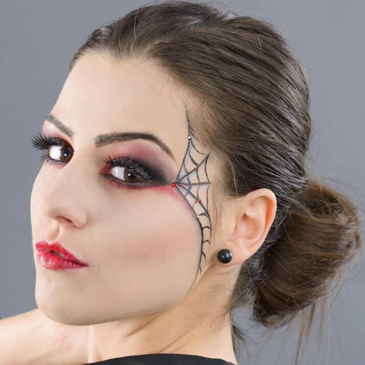 maquiagem de halloween para iniciantes