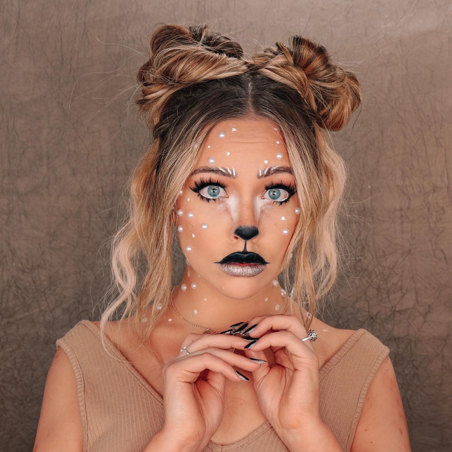 maquiagem de halloween artística