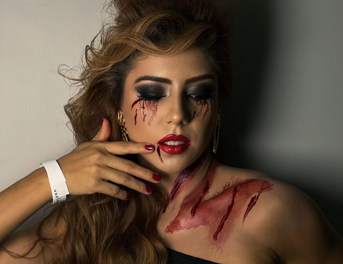 maquiagem de bruxa halloween