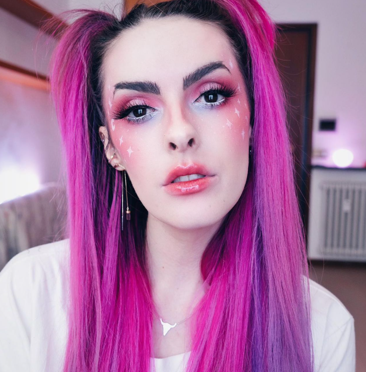 ideias de maquiagem rosa para festa