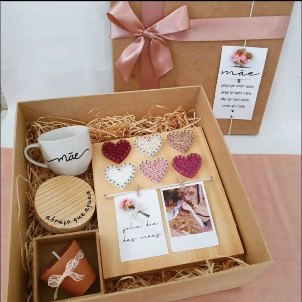 Ideias de presentes artesanais para o Dia das Mães