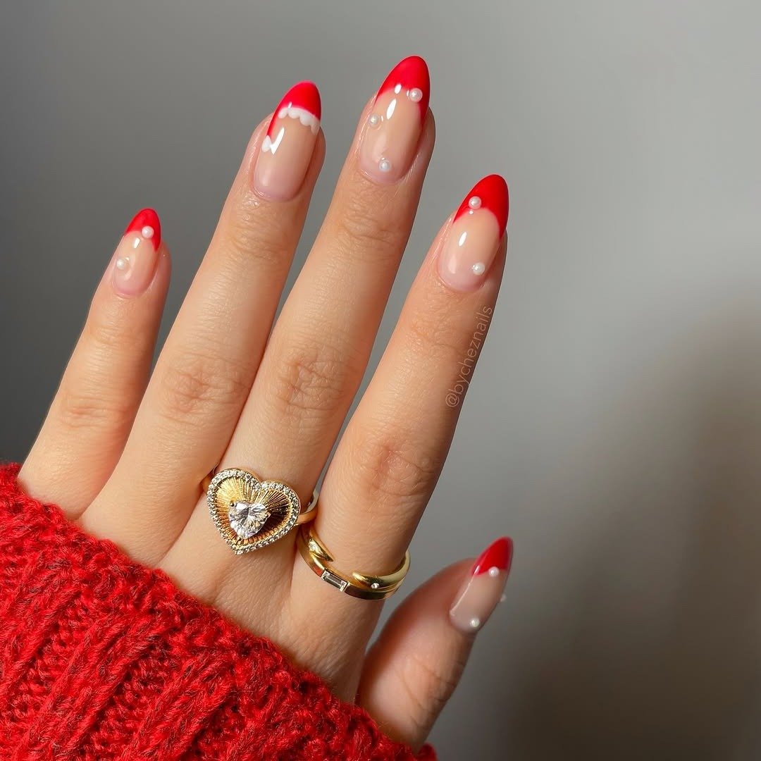 ideias de unhas para natal