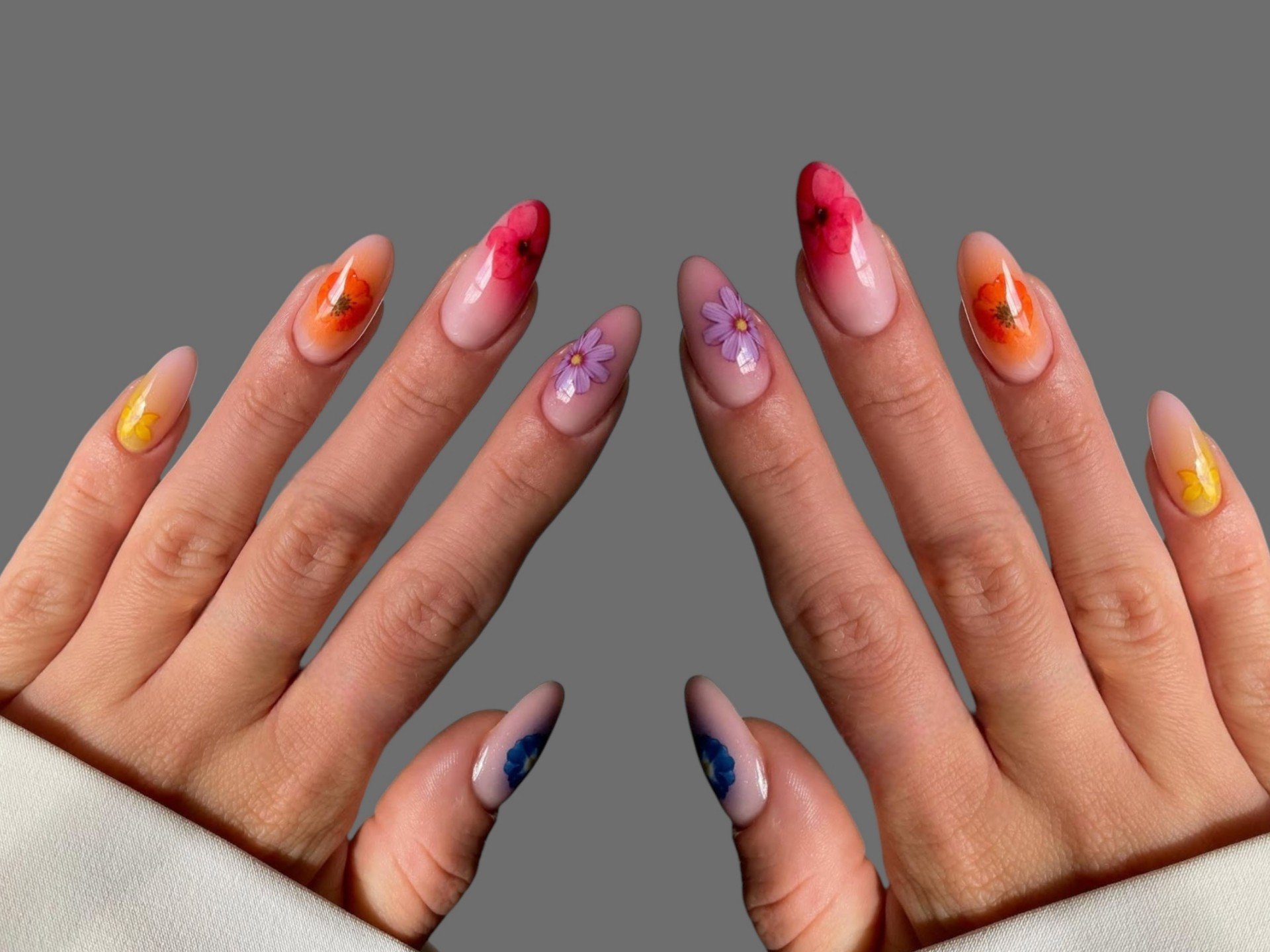 unhas postiças pretas