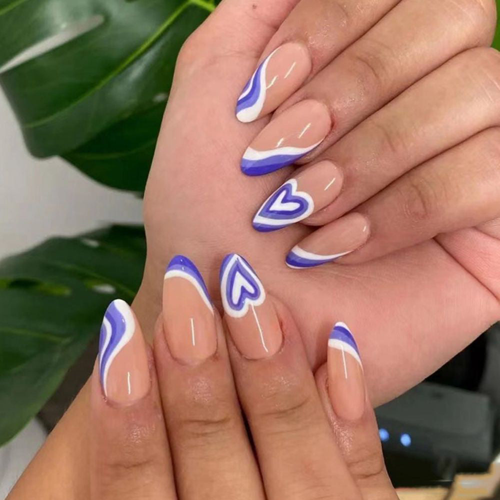 unhas postiças francesinha