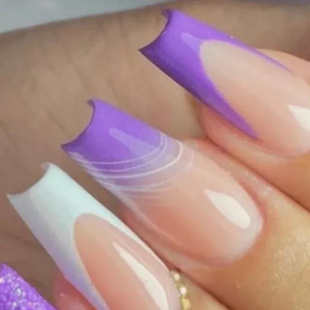 ideias de unhas postiças para casamento