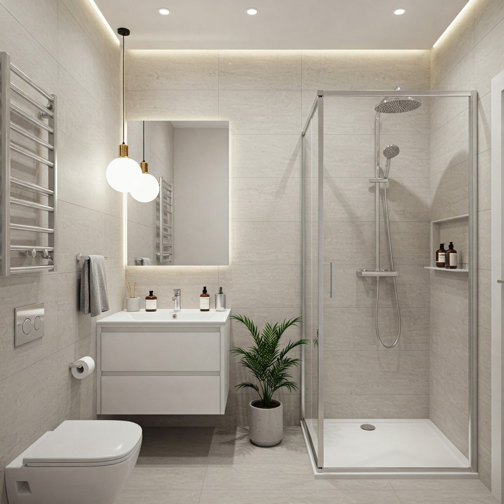 custo médio decoração banheiro pequeno