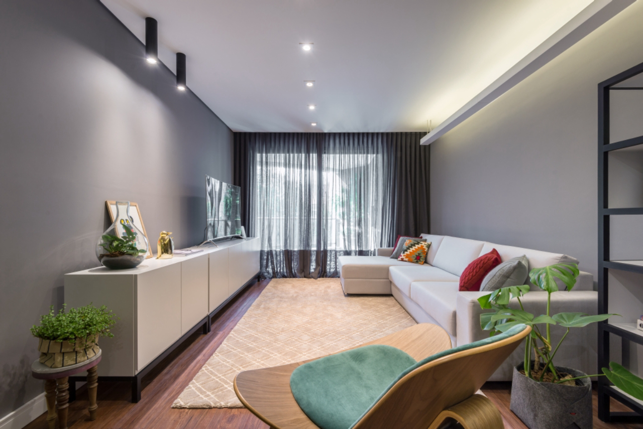 ideias decoração sala de estar pequena e barata