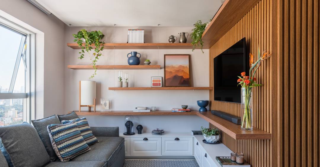 ideias decoração sala de estar pequena e barata
