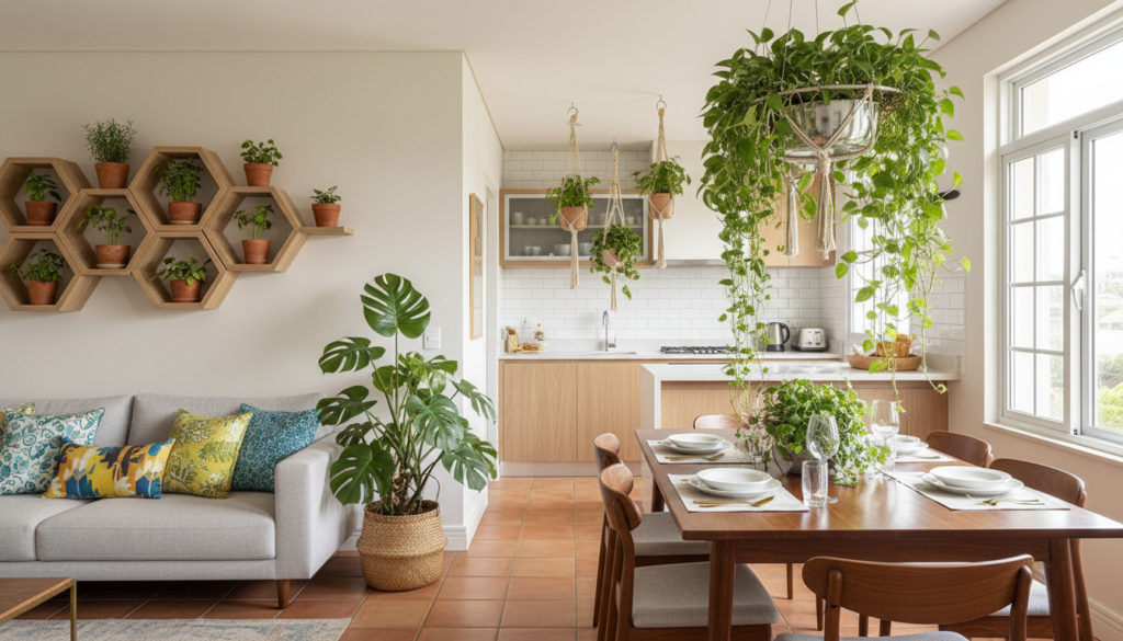 ideias decoração trigo artificial ambientes