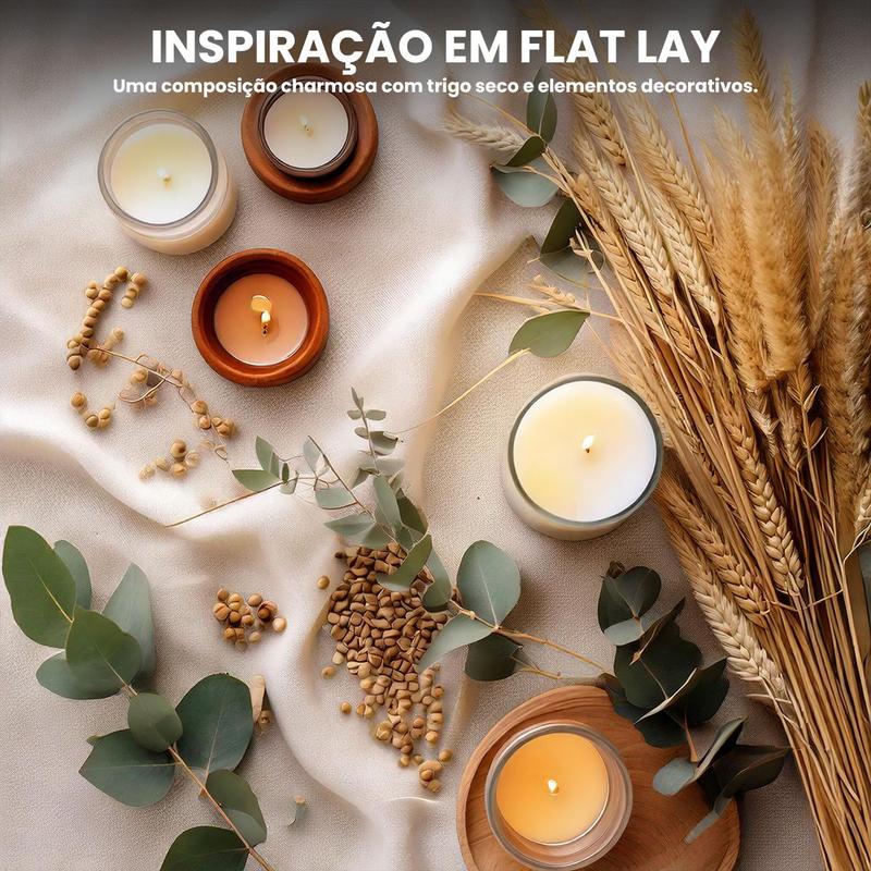 trigo artificial ou trigo seco qual melhor para decorar