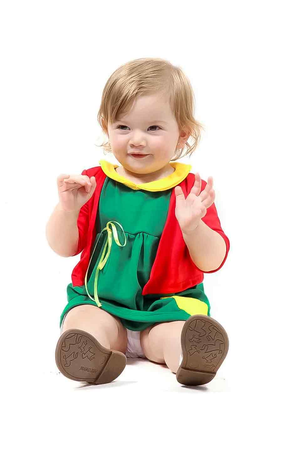 preço fantasia chiquinha bebê mercado livre shopee