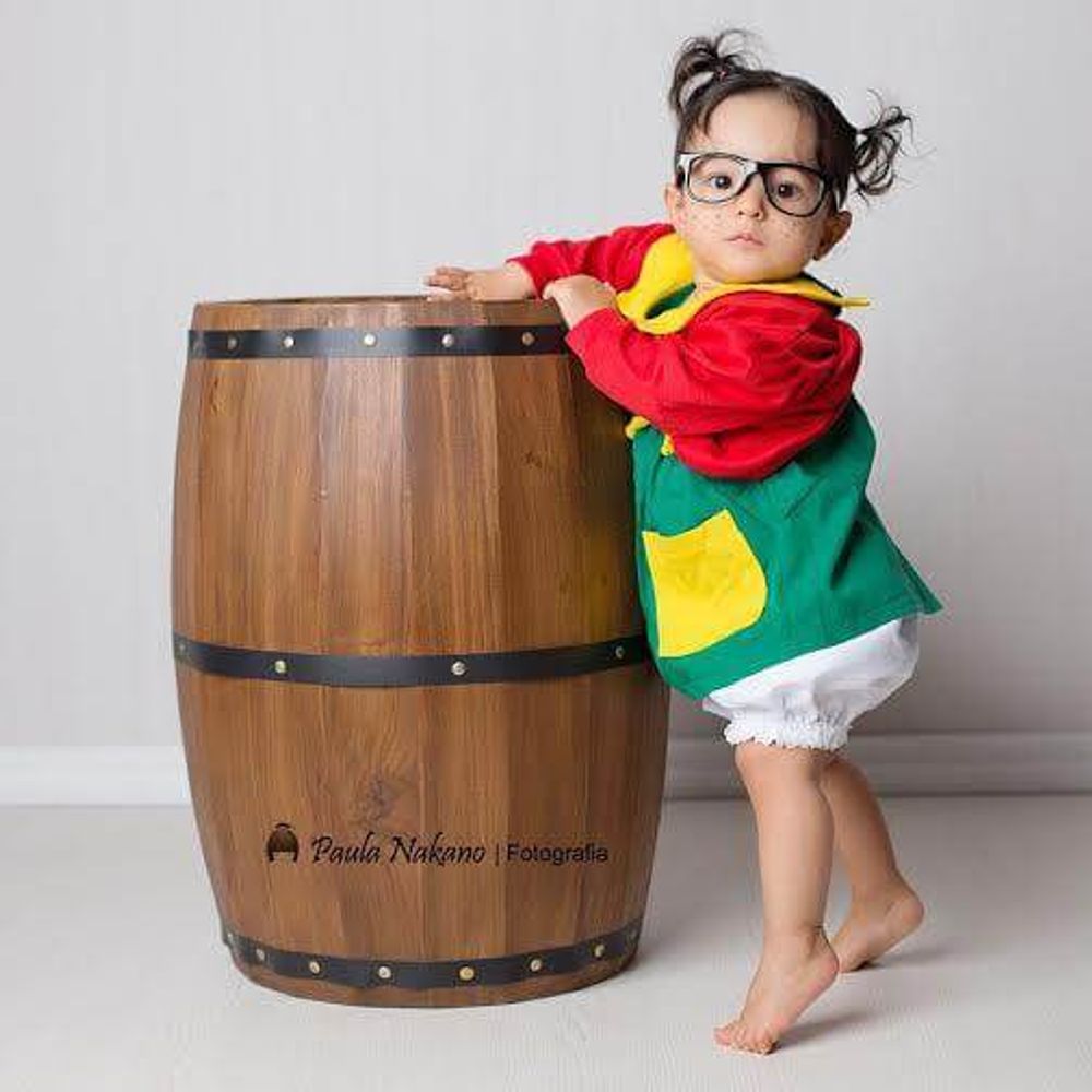 ideias fantasia chiquinha bebê para mesversário