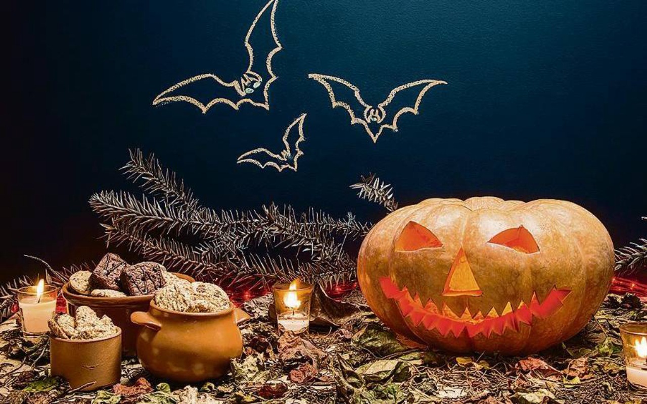 ideias decoração halloween simples