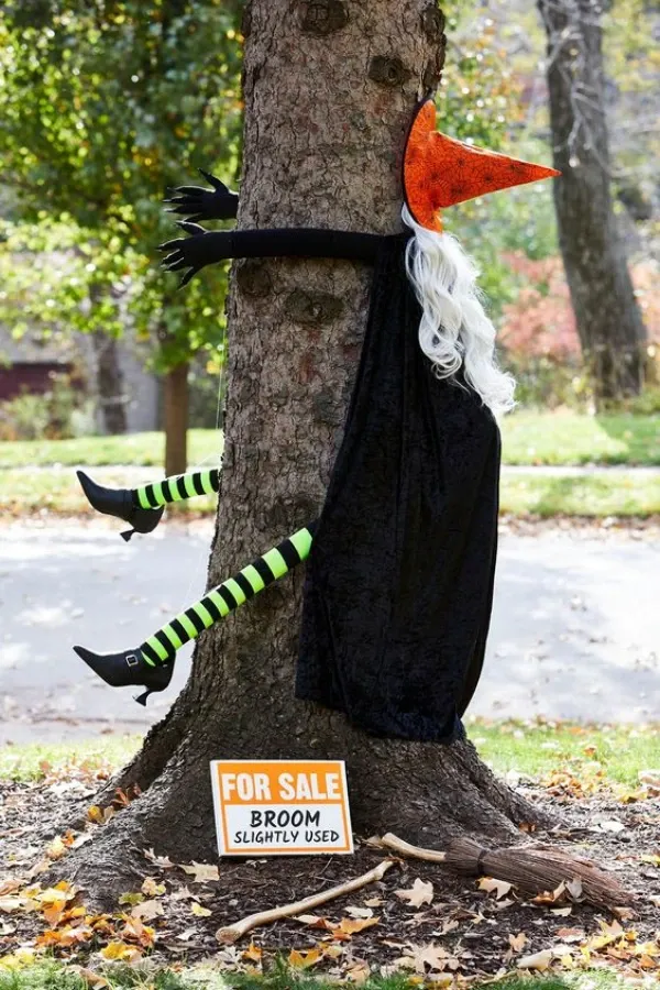decoração halloween mesa